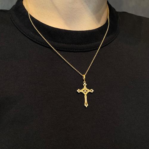 Loree Rodkin 18k 18金　ゴールド 十字架ネックレス PETITE GOTHIC CROSS NECKLACE 18k Yellow Gold / DIAMONDS
