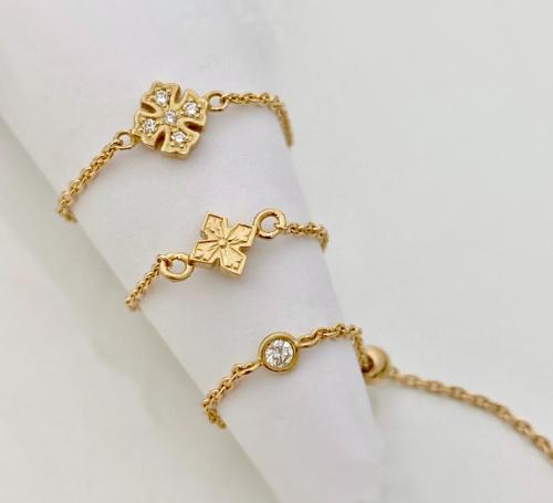 TINY FANCY CROSS CHAIN RING / Ssize RING（リング） Loree Rodkin