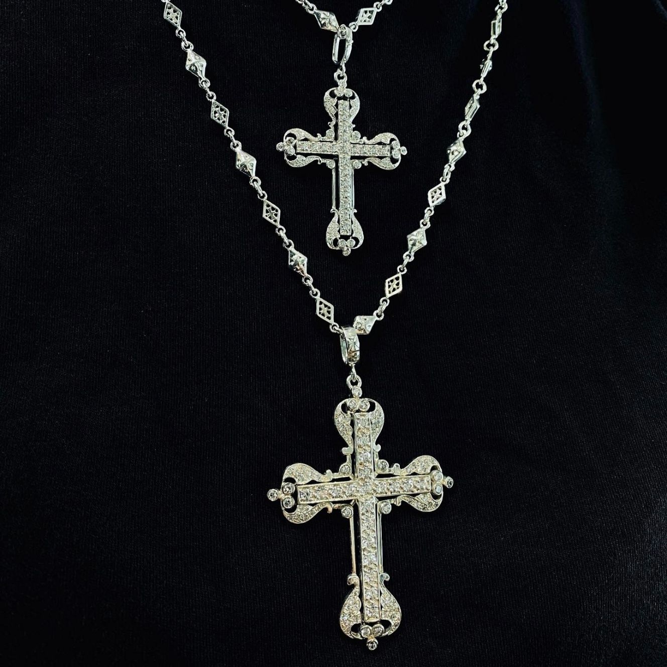 VATICAN CROSS PENDANT Silver / Zirconia PENDANT（ペンダント