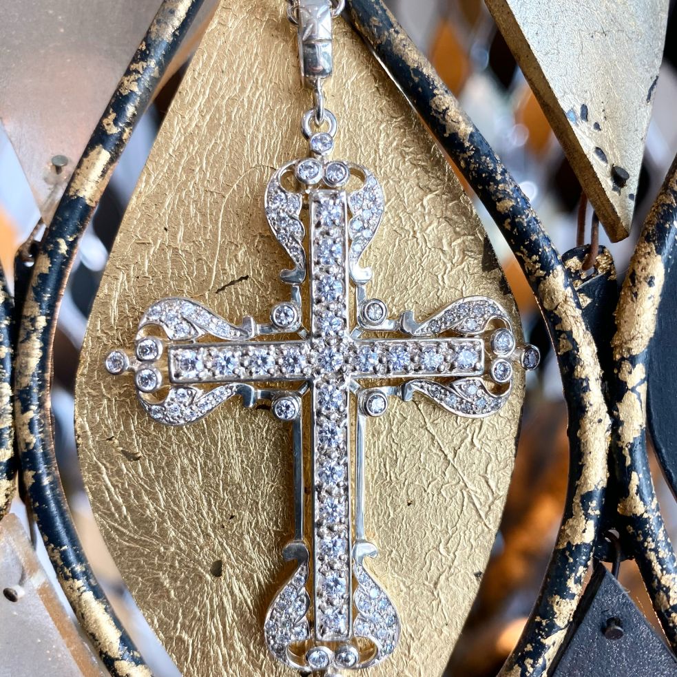 VATICAN CROSS PENDANT Silver / Zirconia PENDANT（ペンダント