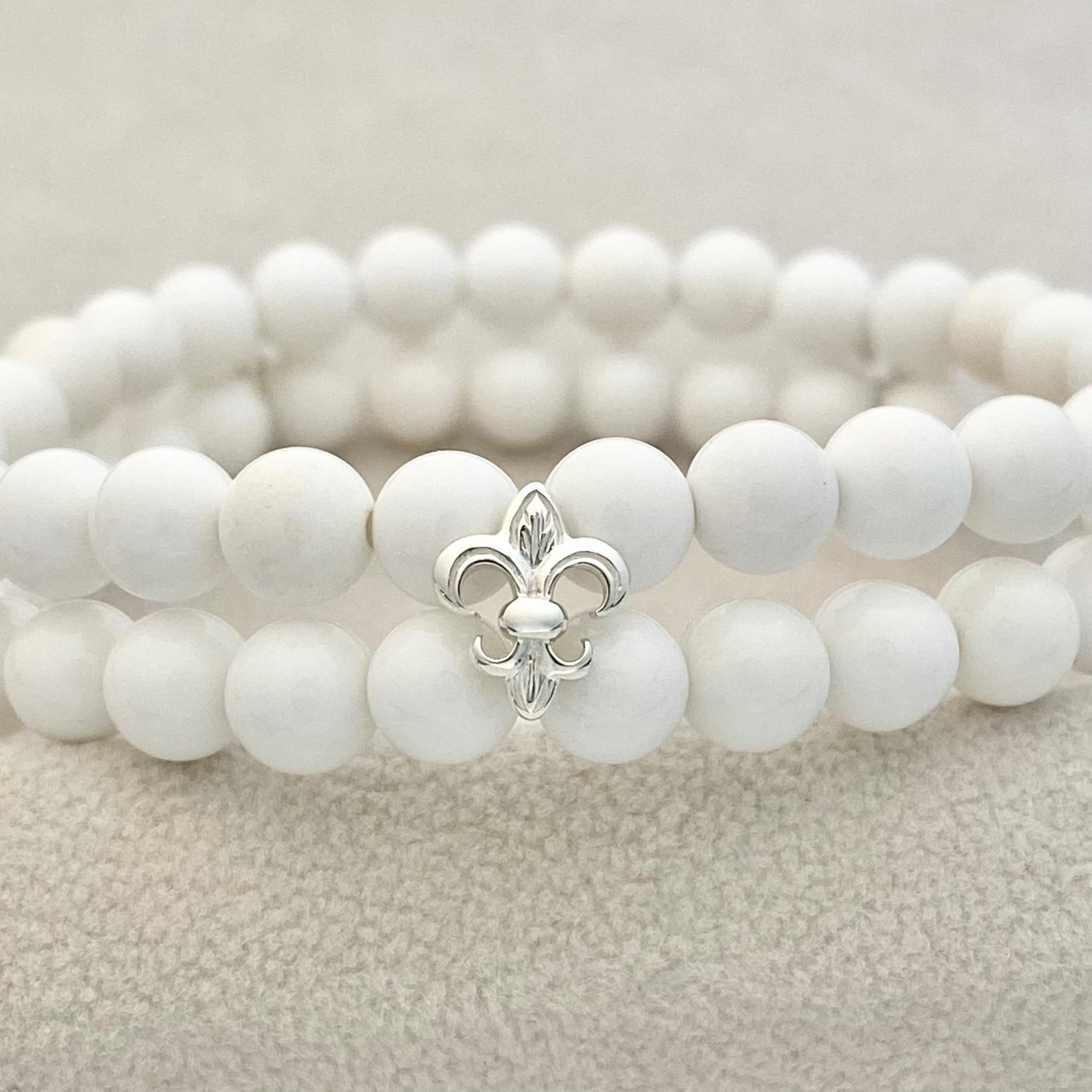 DBL STRAND VRS BEADS / FDL APPLIQUES BRACELET（ブレスレット