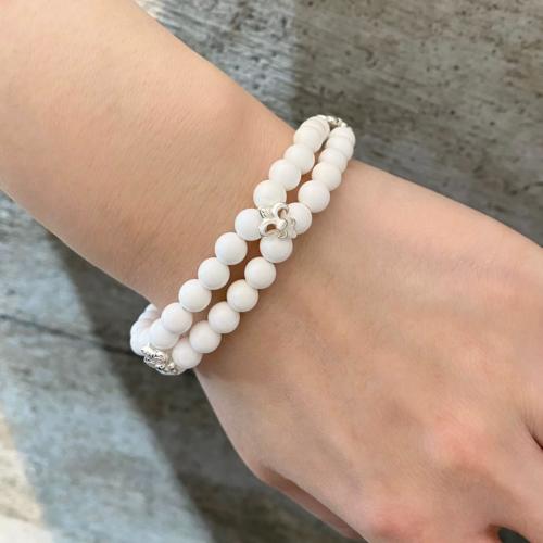 DBL STRAND VRS BEADS / FDL APPLIQUES BRACELET（ブレスレット