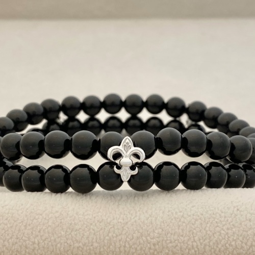 DBL STRAND VRS BEADS / FDL APPLIQUES BRACELET（ブレスレット