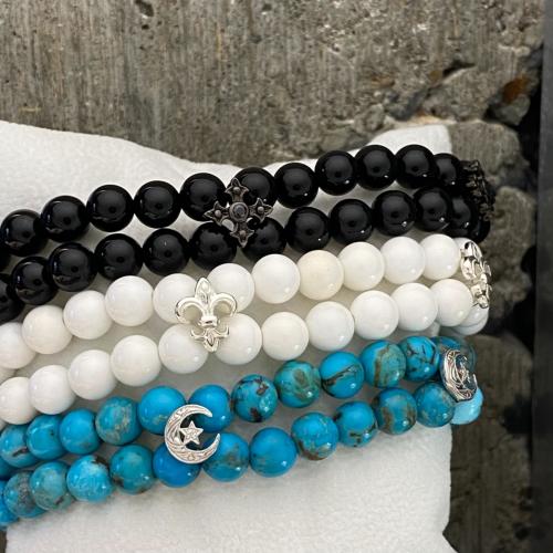 DBL STRAND VRS BEADS / FDL APPLIQUES BRACELET（ブレスレット