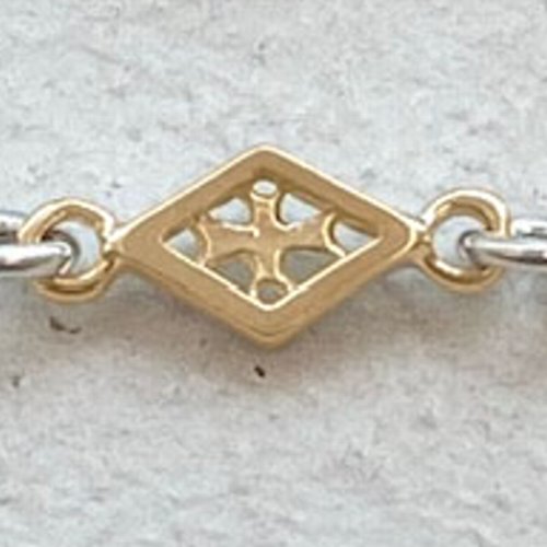 MIX OPEN GOTHIC / OPEN DIAMOND SHAPED / CROSS LINK CHAIN