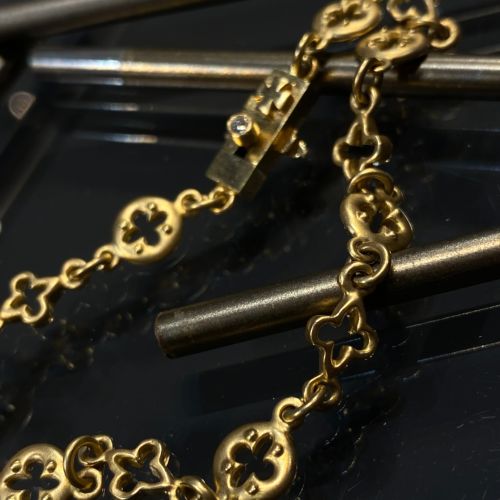 ゆーかりん⭐︎ Loree Rodkin【K18】ゴシッククロスブレスレット ゆーかりん⭐︎様専用 Loree Rodkin【K18】ゴシッククロス