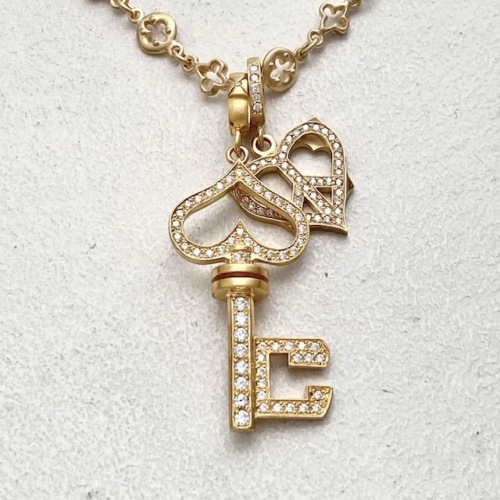 SKELTON HEART PENDANT 18k Yellow Gold / DIAMONDS PENDANT