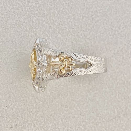 石ダイヤモンドLoreeRodkin（ローリー・ロドキン）11号指輪