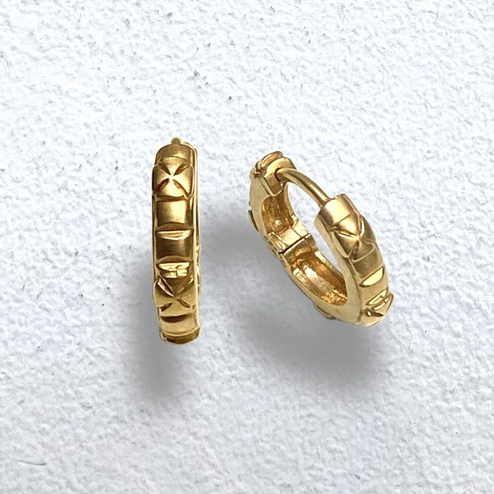 loree Rodkin 18kピアス CRESCENT MOON PIERCE 18k Yellow Gold / DIAMONDS PIERCED
