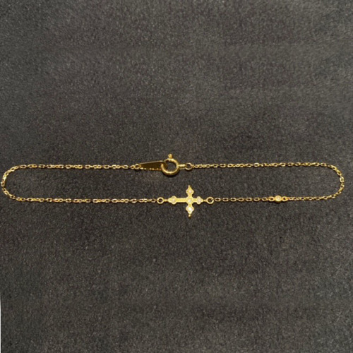 PETITE GOTHIC CROSS BRACELET BRACELET（ブレスレット） Loree