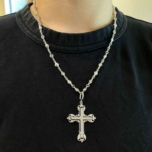 MINI VATICAN CROSS PENDANT Silver / Zirconia Pendant（ペンダント） Loree Rodkin  Official Shop