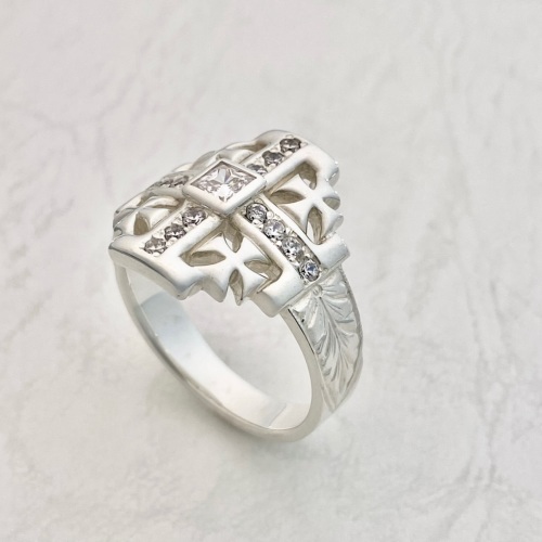 MALTESE CROSS RING / Silver / Zirconia RING（リング） Loree