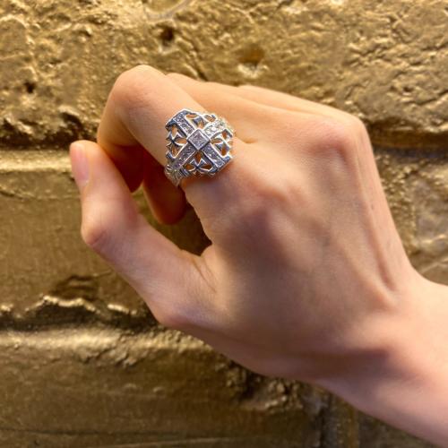 MALTESE CROSS RING / Silver / Zirconia RING（リング） Loree