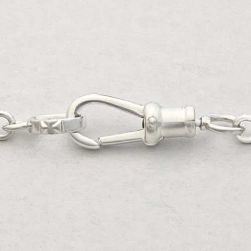 MIX DIAMOND SHAPED / CROSS OPEN / SOLID LINK CHAIN / 18k Yellow