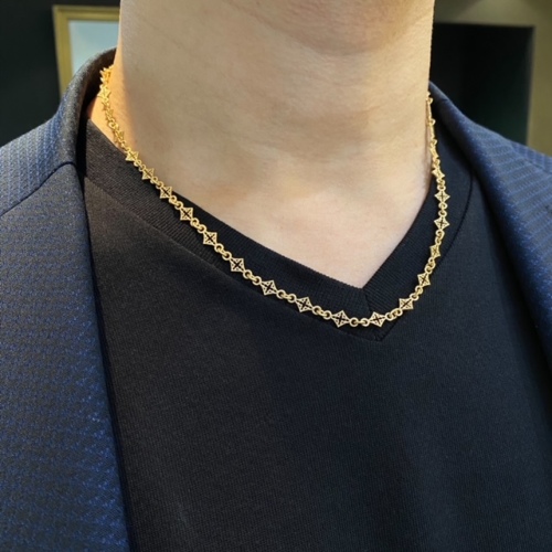 LOTUS QUARTERFOIL LINK CHAIN / 18k Yellow Gold / 19inch(47cm