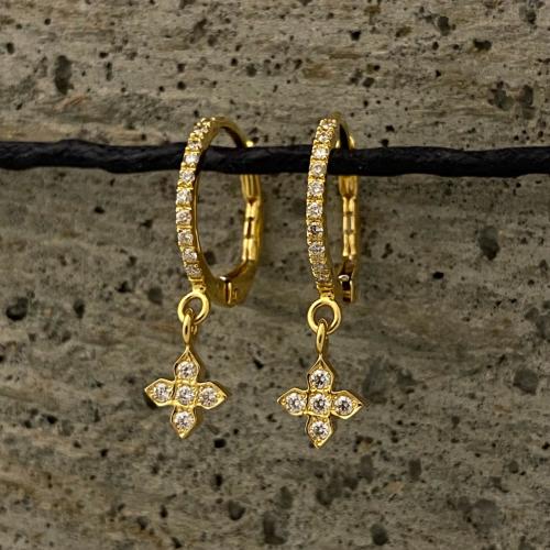 送税込【CRAFTD London】Rose Earring ピアス Pair (2色) 国内発 送税込【CRAFTD London】Rose Earring ピアス Single (2色) 国発