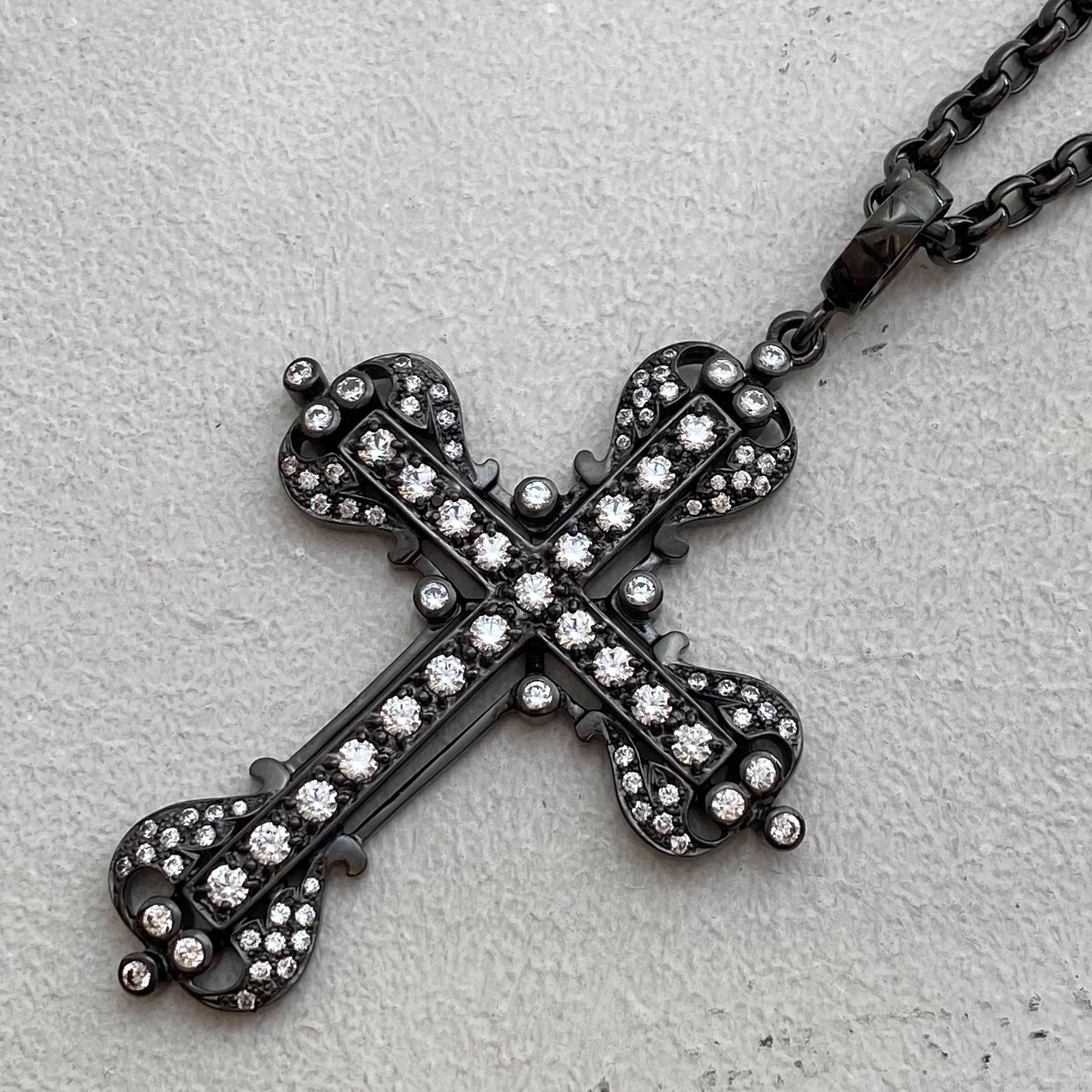 VATICAN CROSS BLACK RUTHENIUM BLACK RUTHENIUM COLLECTION